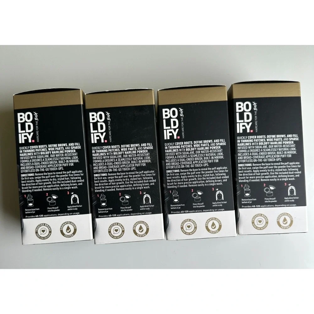 4X Boldify Hairline Powder • Root & Thinning Cover-Up Powder‎ • Light Blonde